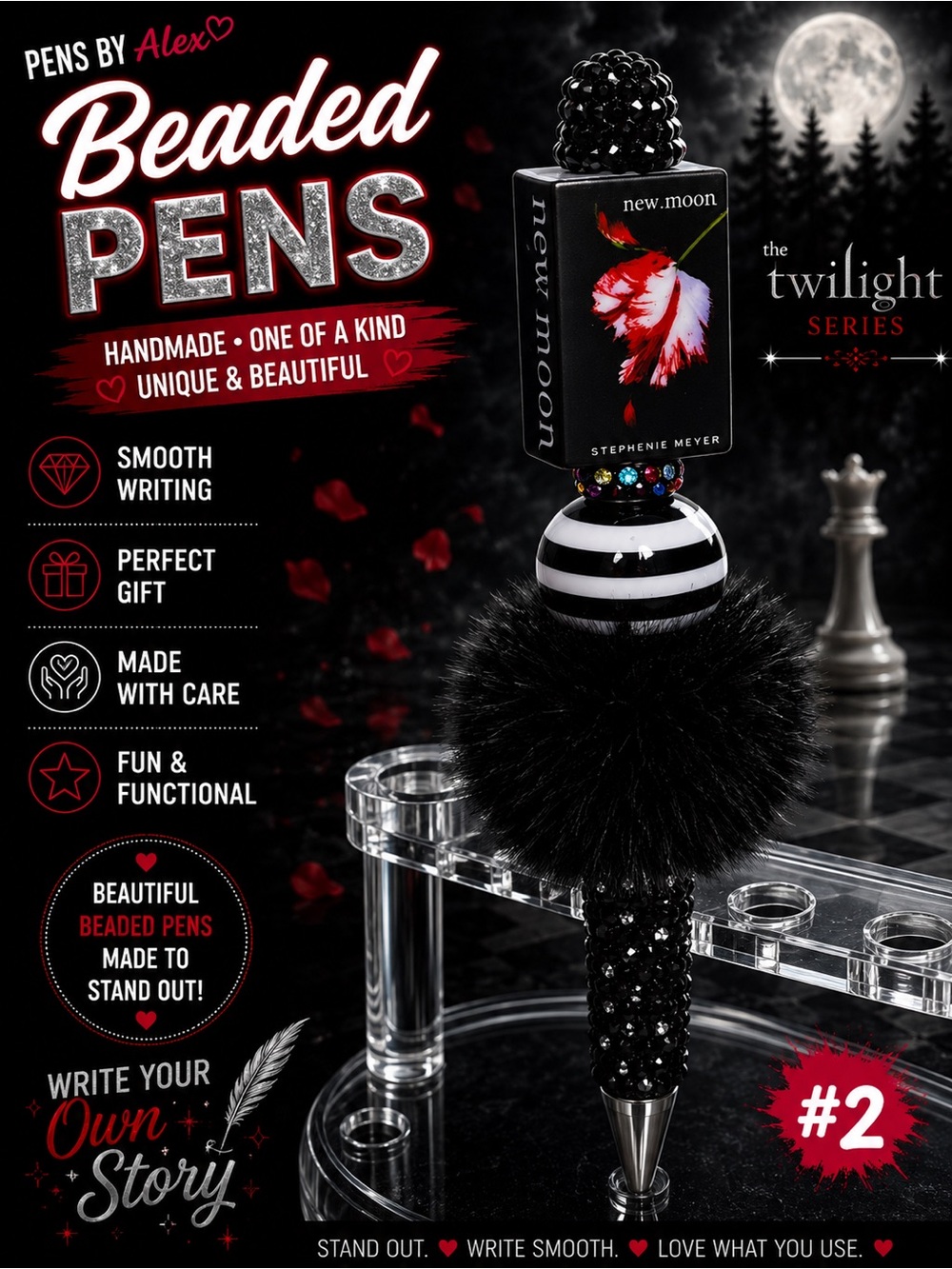 Pens By Alex - Twilight Book Series - Picture 4 of 15
